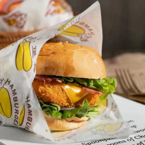Food Packaging Paper For Hamburger Wrapping Paper price