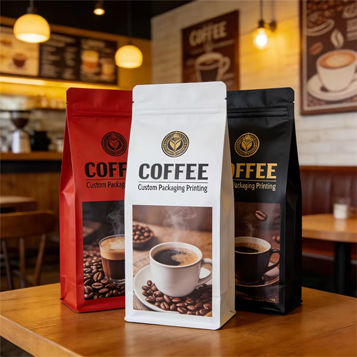 High Gloss Extensible Kraft Paper for Coffee Package
