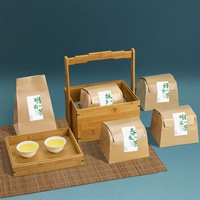 High Gloss Extensible Kraft Paper for Tea Package